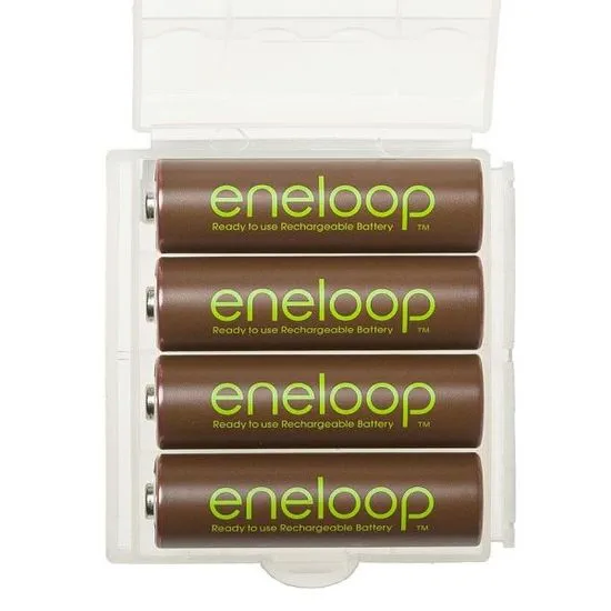 Panasonic Eneloop baterije AA (4 kosi), rjave
