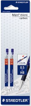 Staedtler mine za tehnični svinčnik Marsmicro, 0,5, HB, 2 x 12 kosov