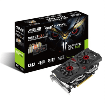 ASUS grafična kartica GTX 960 OC, 4 GB GDDR5, PCI-E 3.0