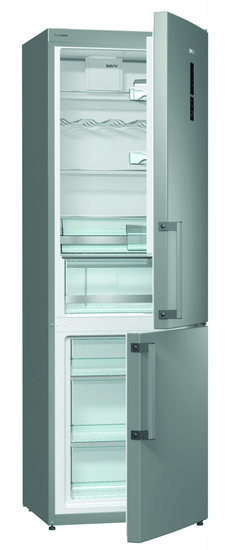 Gorenje kombinirani hladilnik RK6192LX - odprta embalaža, popraskan