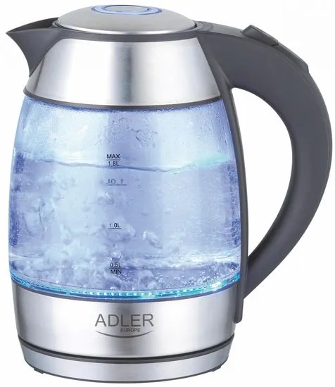Adler grelnik vode AD1246 1.8L, 2000 W, steklo
