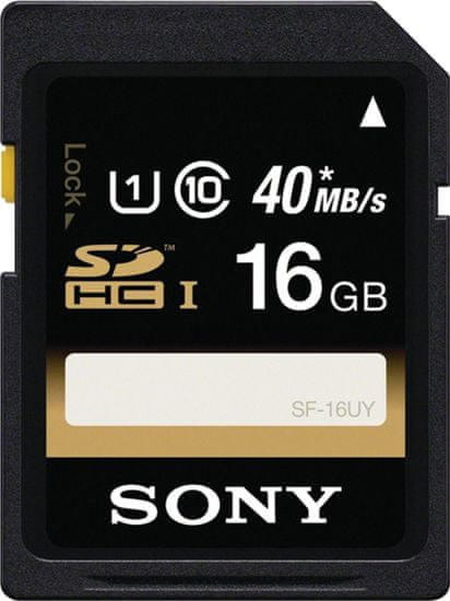 Sony Secure Digital (SDHC) kartica SF-16U 16 GB (Class 10)