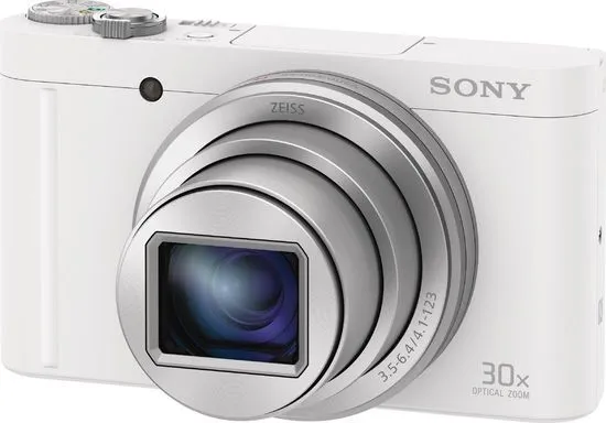 Sony digitalni fotoaparat DSC-WX500W, bel - Odprta embalaža