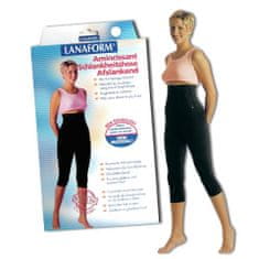 Lanaform Hlače za hujšanje in šport LANAFORM Body line corsaire - velikost črna 1 - Odprta embalaža