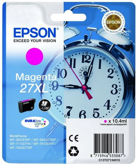 Epson črnilo 27XL, magenta