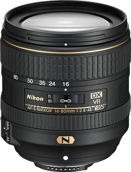 Nikon objektiv Nikkor AF-S DX 16-80mm/1:2,8-4E ED VR