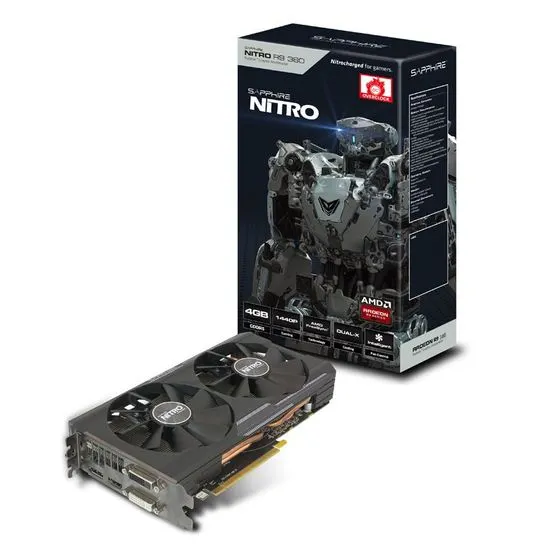 Sapphire grafična kartica Nitro R9 380 4GB GDDR5 OC