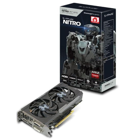 Sapphire grafična kartica Nitro R7 370 4GB GDDR5 Dual-X OC lite