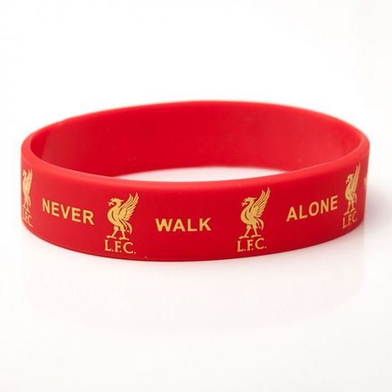 Liverpool FC silikonska zapestnica, rdeča (02446)