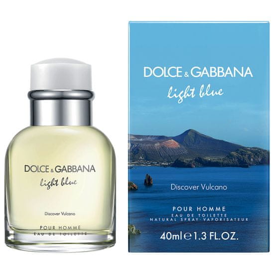 Dolce & Gabbana Light Blue Discover Vulcano Pour Homme EDT M, 40 ml