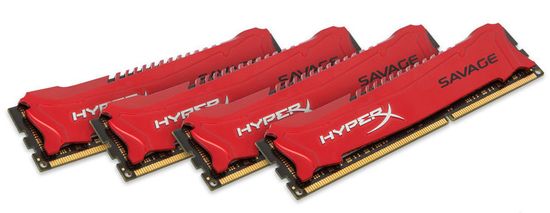 Kingston pomnilniški modul DDR3 HyperX SAVAGE 32 GB komplet (HX318C9SRK4/32)