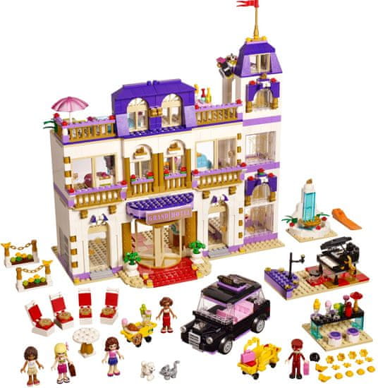 LEGO Friends 41101 Grand hotel v Heartlaku - odprta embalaža