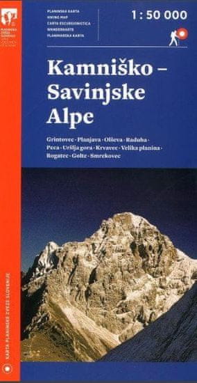 Kamniško-Savinjske Alpe 1 : 50 000