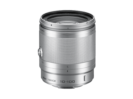 Nikon objektiv 10-100mm VR/4-5,6, srebrn