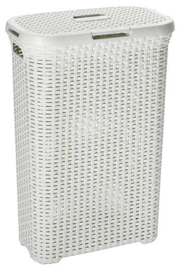 Curver koš za perilo Curver Ratan, 40 L, bež