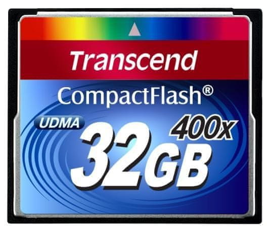 Transcend spominska kartica CF Premium 32 GB TS32GCF400