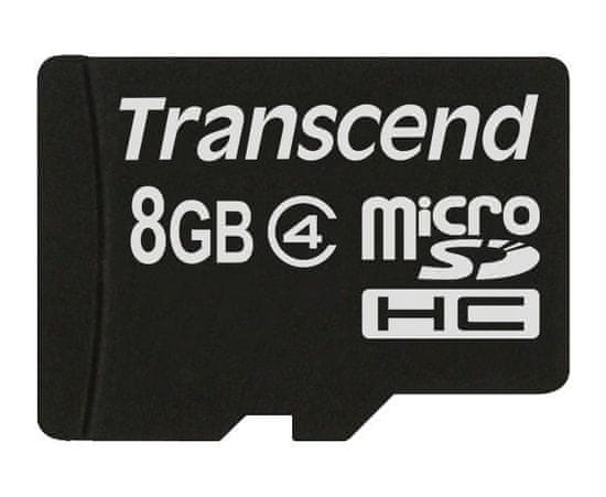 Transcend spominska kartica microSD 8 GB TS8GUSDC4