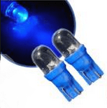 M-Tech žarnica LED L010 - W5W, okrogla, modra