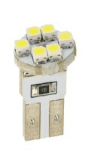 M-Tech žarnica L079 - W5W 6xSMD3528, bela