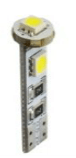 M-Tech žarnica L324 - W5W 3xSMD5050 Canbus, bela
