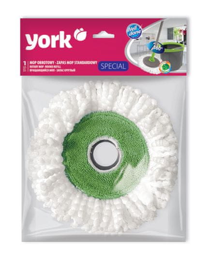 York nadomestna krpa za Rotary Mop Special, 2 kosa