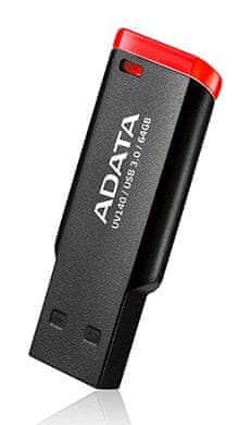 A-Data USB ključ UV140 , 32GB, USB 3.0, črno-rdeč
