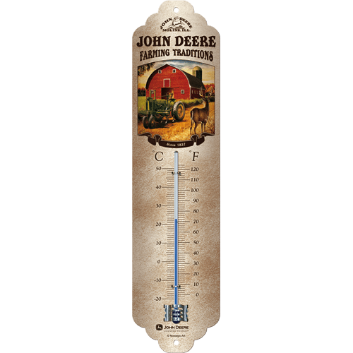 Postershop termometer John Deere Farming Traditions