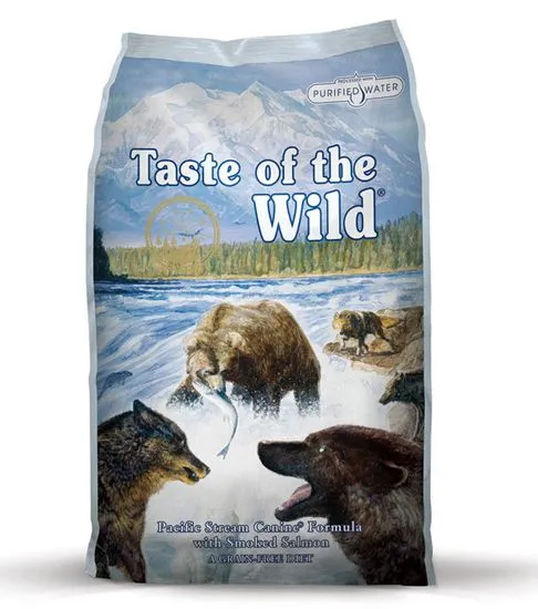 Taste of the Wild hrana za pse Pacific Stream, 13kg - Odprta embalaža