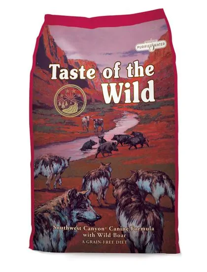 Taste of the Wild hrana za pse Southwest Canyon, 6 kg - Odprta embalaža