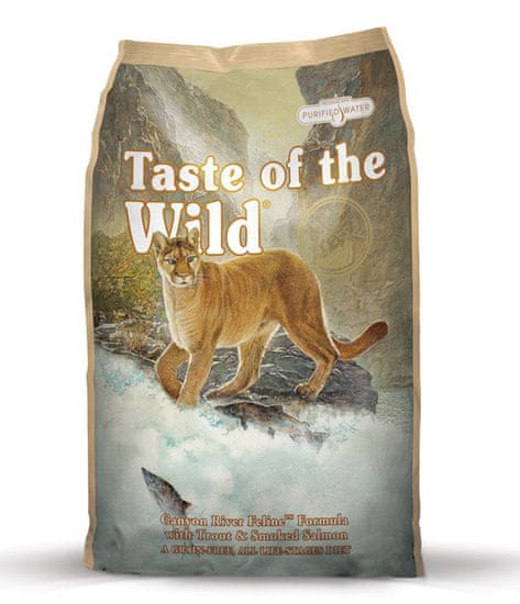 Taste of the Wild mačja hrana Canyon River Feline, 7 kg