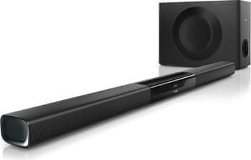 Philips soundBar zvočnik Philips HTL5140B (Bluetooth aptX/AAC/NFC)