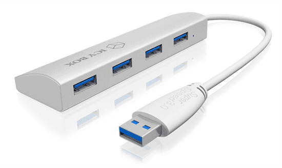 IcyBox razširitveni hub 4-portni USB 3.0