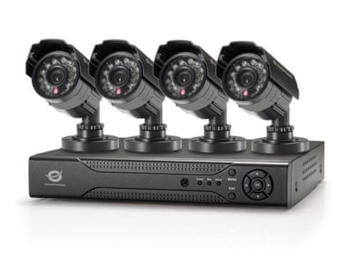 Conceptronic varnostna kamera CCTV 4-Chanell + 1 TB WD purple