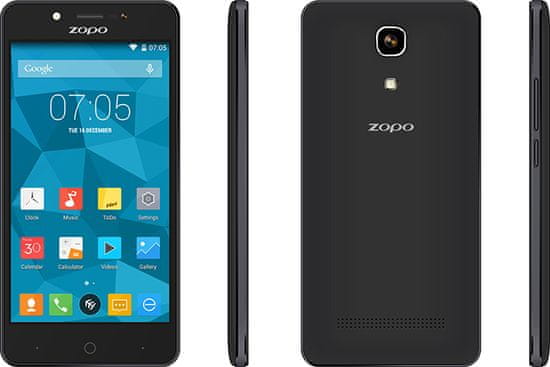 Zopo GSM telefon ZP350 Color 4G, črn