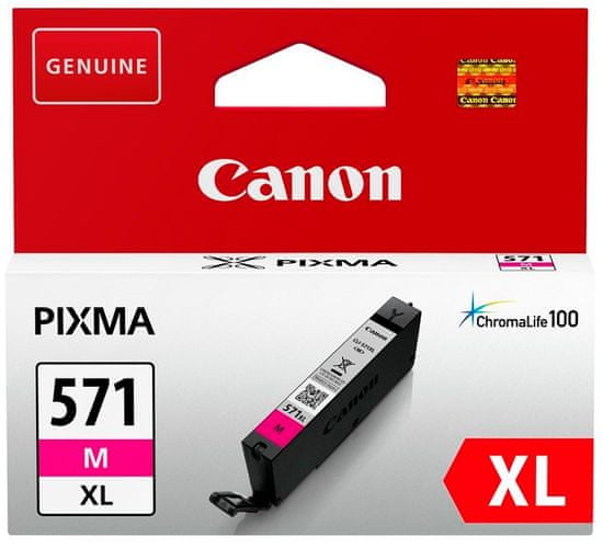Canon kartuša 571 XL, magenta (CLI-571M)