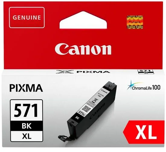 Canon kartuša 571 XL, črna (CLI-571BK)