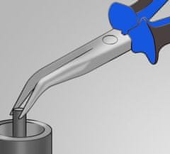 Unior ukrivljene telefonske klešče - 512/1BI (607967)