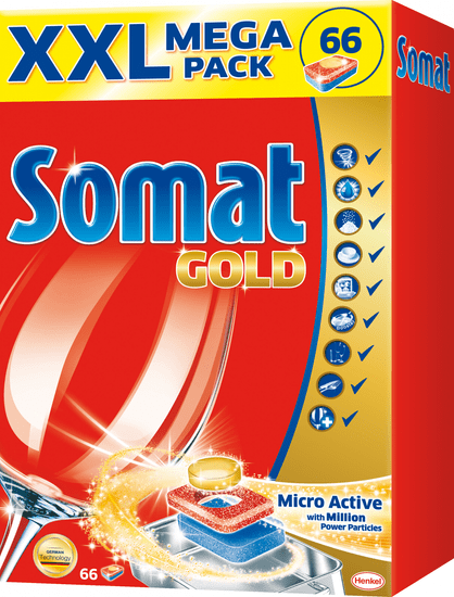 Somat tablete Mega Gold, 66 tablet
