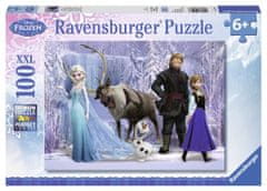 Frozen V kraljestvu sestavljanka, 100 delov