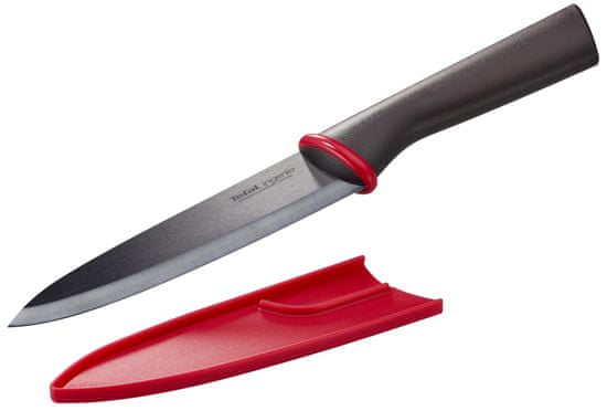 Tefal Ingenio veliki keramični nož Chef, črn, 16 cm