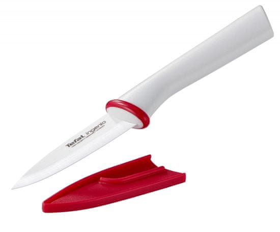 Tefal Ingenio keramični nož za lupljenje, bel, 8 cm