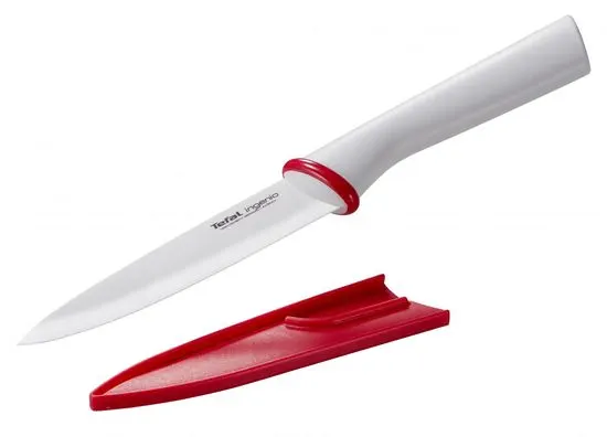 Tefal Ingenio univerzalni keramični nož, bel, 13 cm