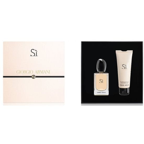 Giorgio Armani Si EDP, 100 ml in losjon za telo, 75 ml