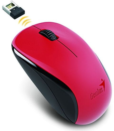Genius brezžična miška NX-7000 WL, rdeča