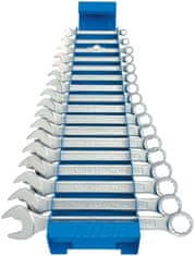 Unior garnitura kratkih viličasto obročnih ključev na kovinskem stojalu - 125/1MS (605539)
