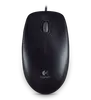 Logitech B100 optična miška, črna