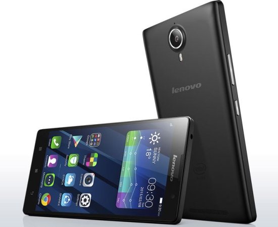 Lenovo GSM telefon Onix P90, črn