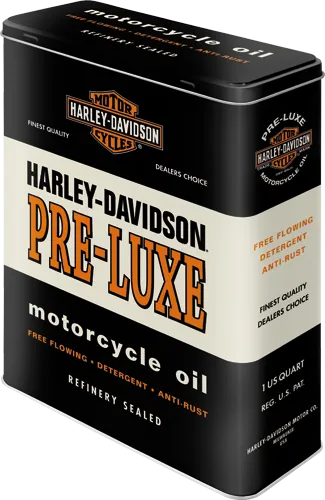 Postershop retro okrasna škatla Harley-Davidson Pre-luxe XL
