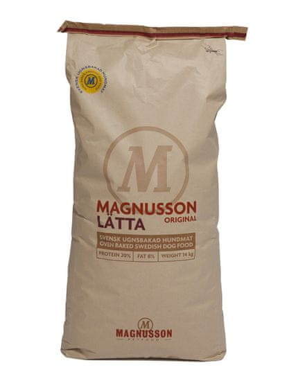 Magnusson hrana za pse LÄTTA, 14kg - odprta embalaža