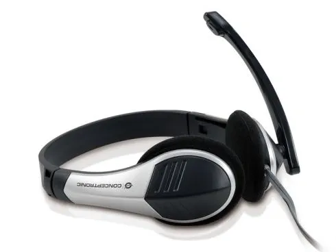 Conceptronic stereo slušalke z mikrofonom Chatstar